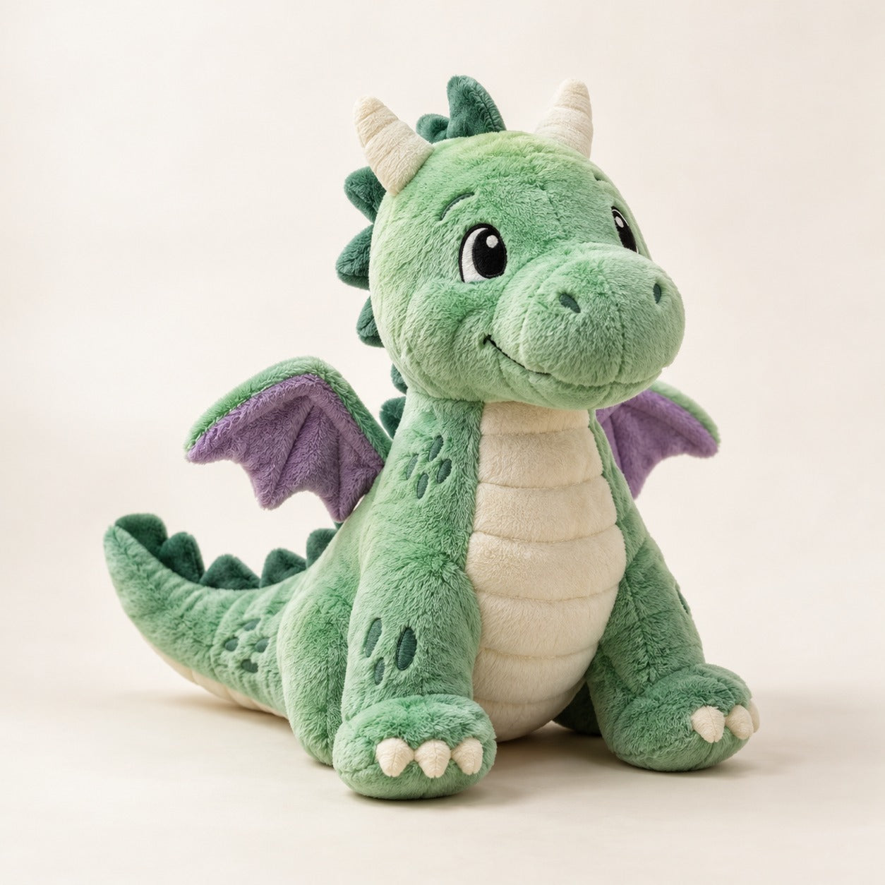 JA Dragon Squeaky Plush Dog Toy